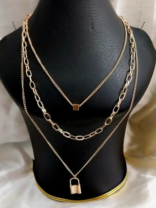 Charming Duo Chain Necklace