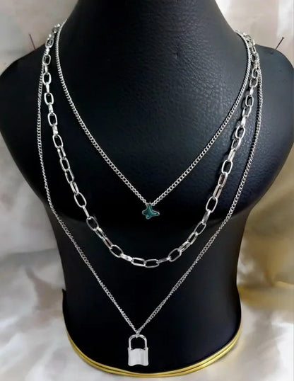 Charming Duo Chain Necklace