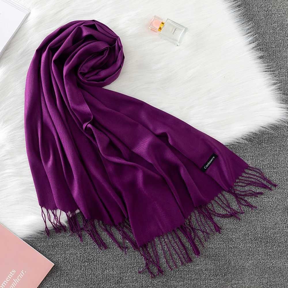 Plain Cashmere Purple