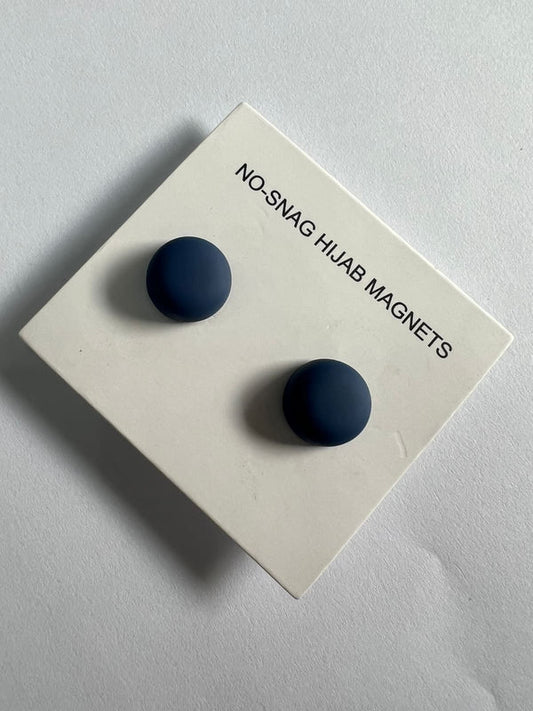 Hijab Magnets Round Circle  Matte Pair