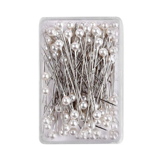 Fancy Hijab Pin Box White