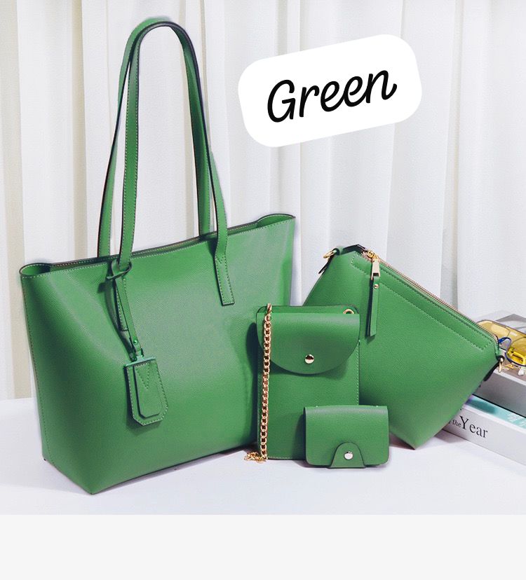 Tote Bag (Set Of 4)Green