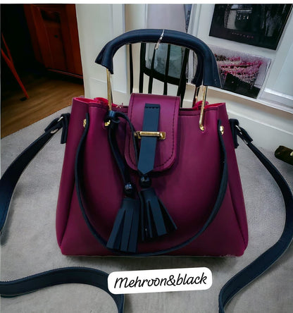 Bag Black&Maroon