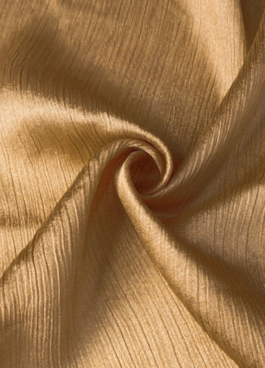 Crinkle Silk Golden