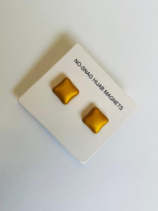 Hijab Magnets Square Matte Pair