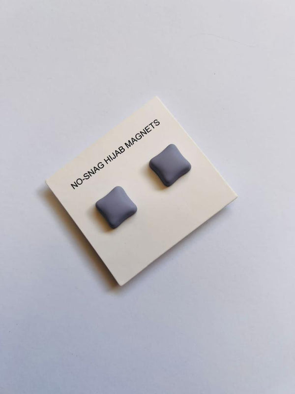 Hijab Magnets Square Matte Pair