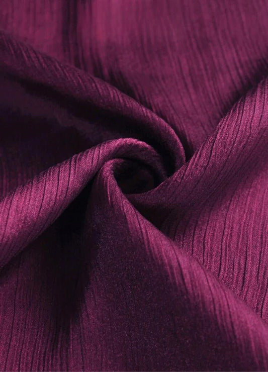 Crinkle Silk Purple