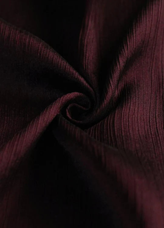 Crinkle Silk plum