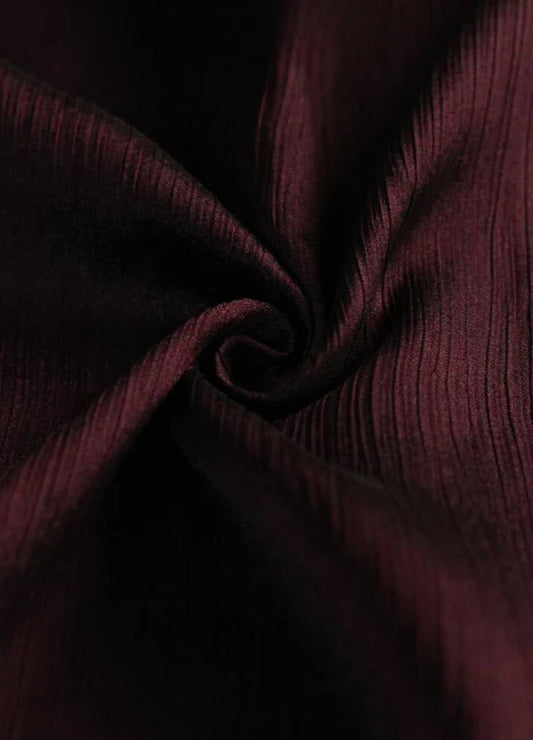 Crinkle Silk plum